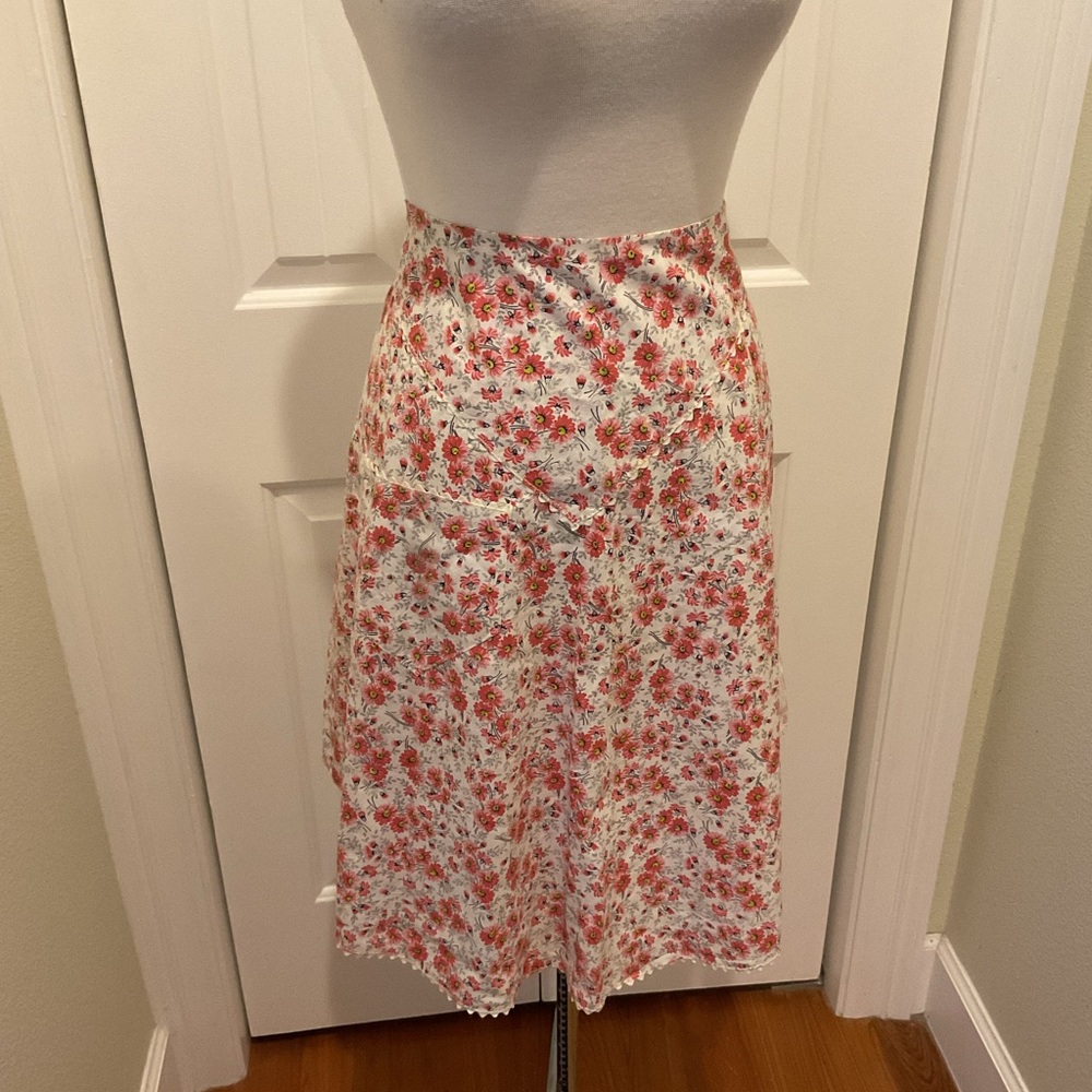 Floral Kitchen Apron
